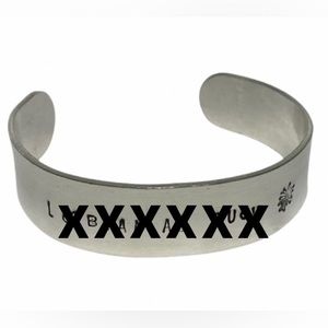 Lesbian As F*** Cuff Bracelet